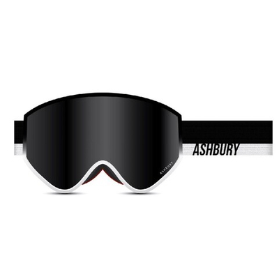 Маска горнолыжная ASHBURY A12 HALF & HALF (DARK SMOKE LENS/YELLOW SPARE)
