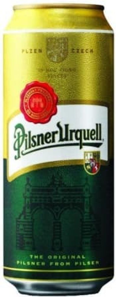Пиво Пилзнер Урквелл / Pilsner Urquell 0.5 - банка