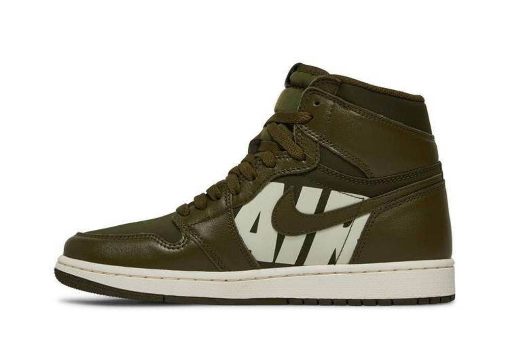 Кроссовки Jordan Air Jordan 1 Retro High Olive Canvas
