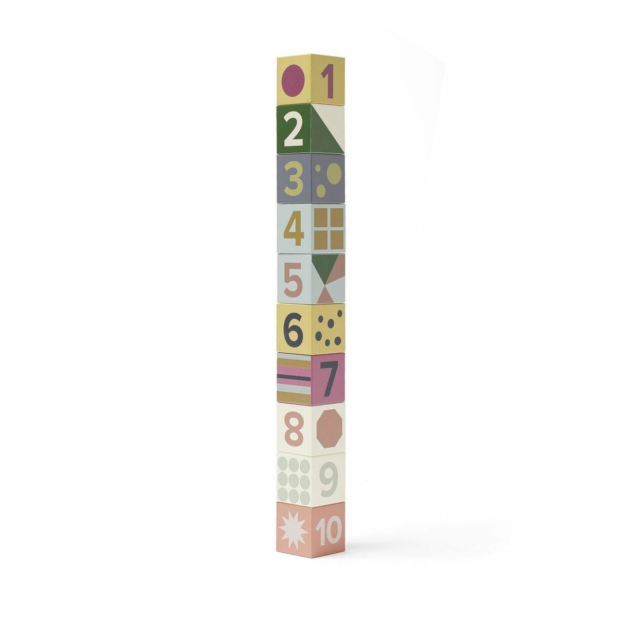 Набор кубиков с цифрами Kid's concept, серия "Edvin"