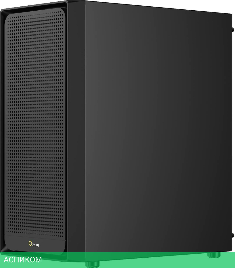 Корпус Ocypus Gamma C50 без БП Black (Gamma-C50-BKG000XX-GL)