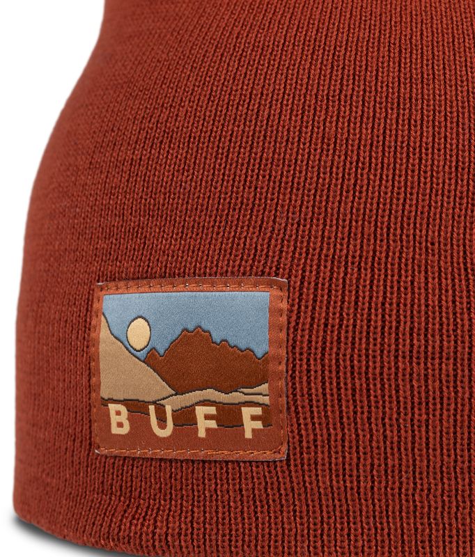 Шапка вязанная Buff Knitted Lilon Long Cinnamon Фото 4