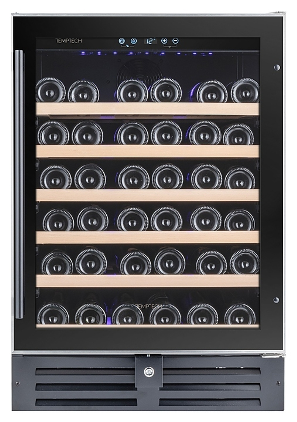 Винный шкаф Temptech Premium WPQ60SCB монотемпературный черный