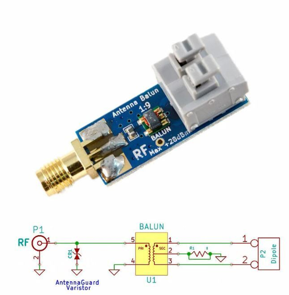 Антенный балун ET BALUN-1:9