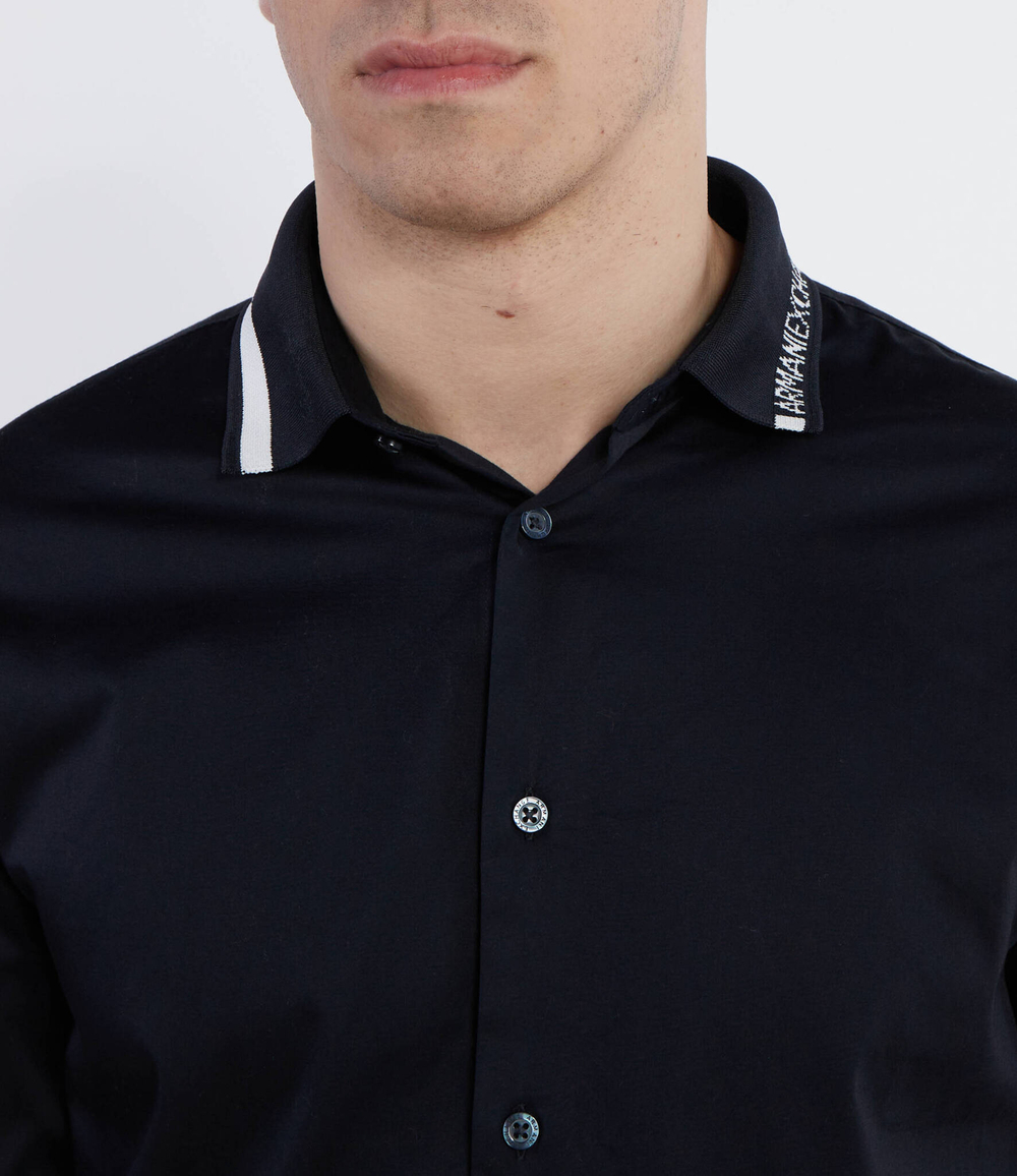 Рубашка Armani Exchange - темно-синий(3DZCL6 ZN10Z)