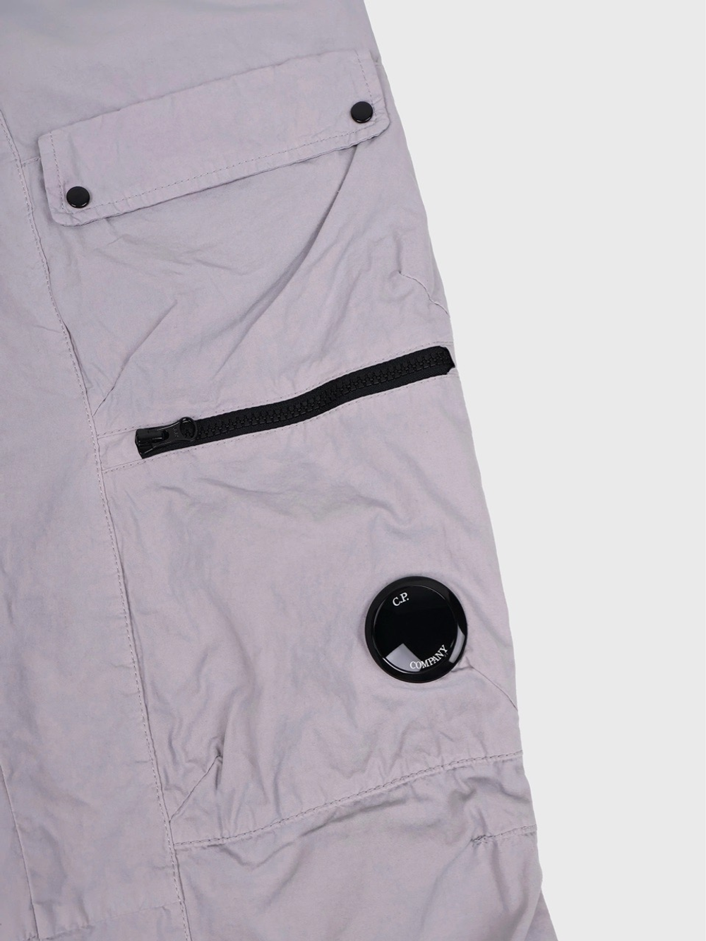 Брюки C.P. Company Micro Reps Cargo Track Pants Drizzle Grey