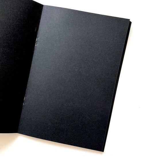 Тетрадь с черными листами 15 листов Dream Plan Do, 21 х 14 см