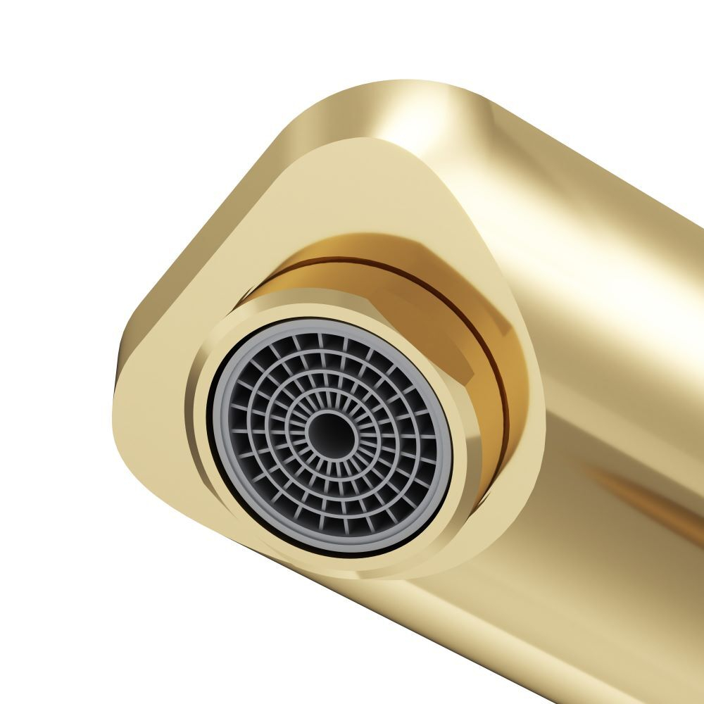 Смеситель для ванны и душа, золото AM.PM X-Joy F85A10099