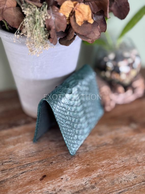 Бифолд кошелек из кожи питона WA-248