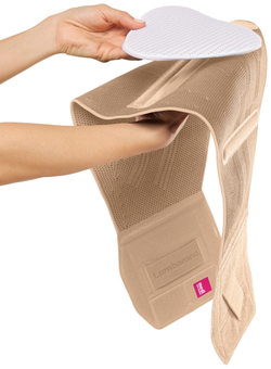 Поясничный бандаж LUMBAMED PLUS женский с массажной вставкой Vario-Flex.