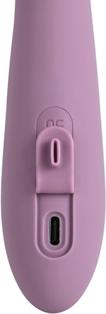 Вибратор‑кролик Svakom Trysta Neo с роллинг‑шариком G‑точки, 18,4 см