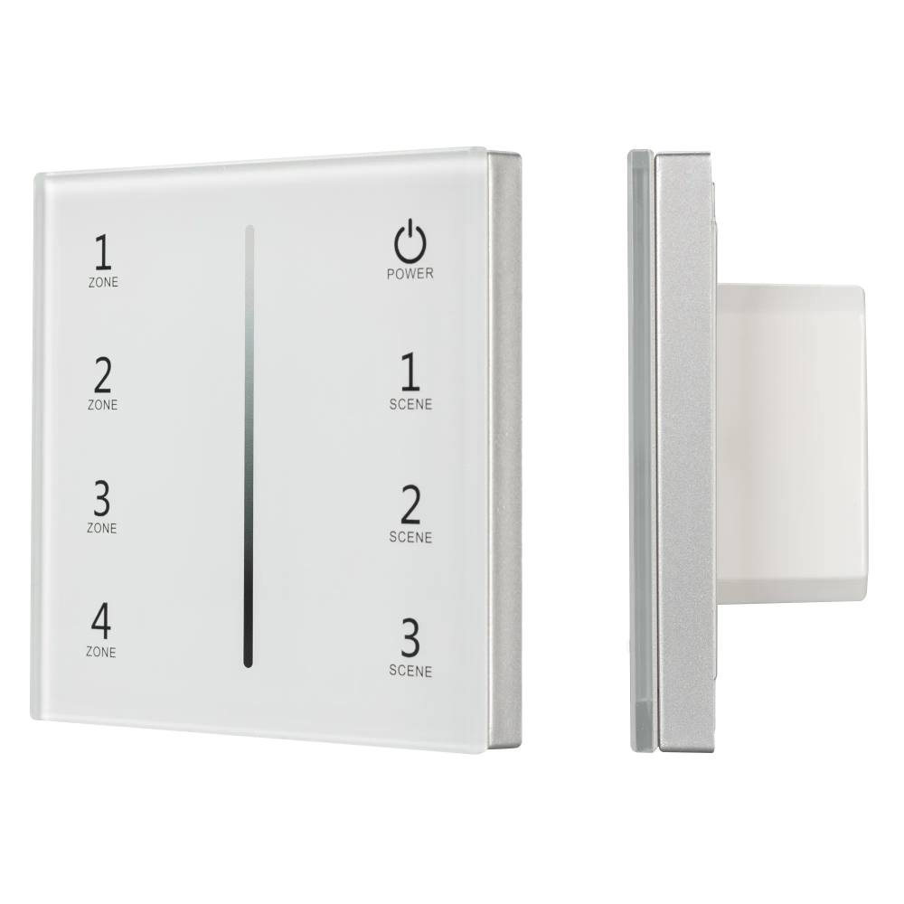Панель Sens SMART-P29-DIM White (230V, 4 зоны, 2.4G) (Arlight, IP20 Пластик, 5 лет) 027103