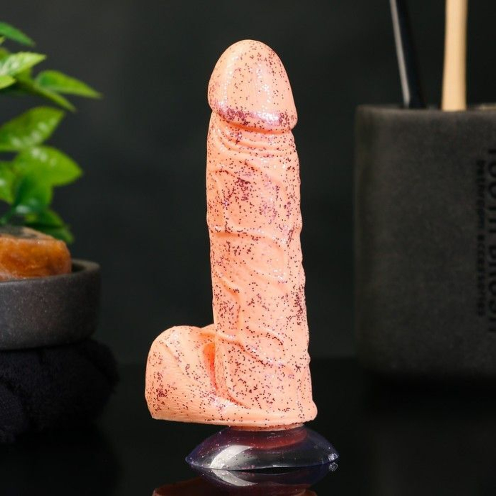 Фигурное мыло Для сильных и независимых - 13 см. (Цвет: телесный)