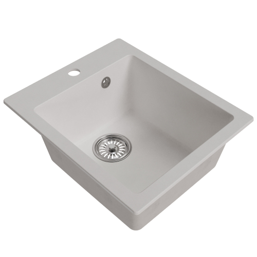 Мойка ML-GM14 КОМФОРТ ультра-белая  (341), 420*500*190мм