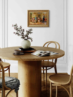 Картина на стену для интерьера на холсте "Золотой век" в классической раме 41*51 см