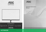 Монитор AOC 23.8" Gaming 24G4X