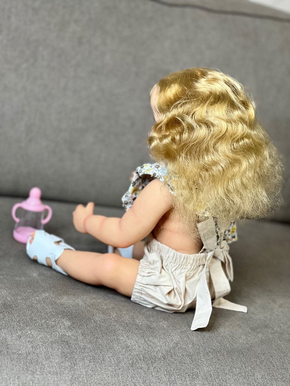 Кукла Реборн виниловая 55см в пакете (FA-001FVA)