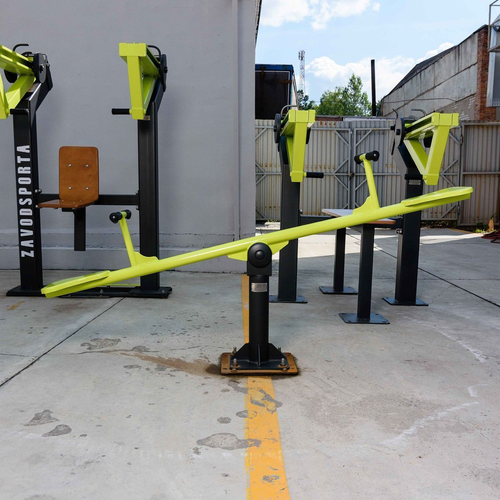 Smart-1001 Уличный тренажер Качалка-балансир ZAVODSPORTA