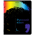 Тетради предметные комплект 12 ПРЕДМЕТОВ 48 л. матовая ламинация лак BRAUBERG "BRIGHT COLOURS" (2 штуки в упаковке)