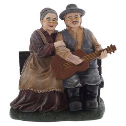 GAEM Фигурка декоративная "Бабушка с дедушкой", L17 W11 H17 см, 2в.