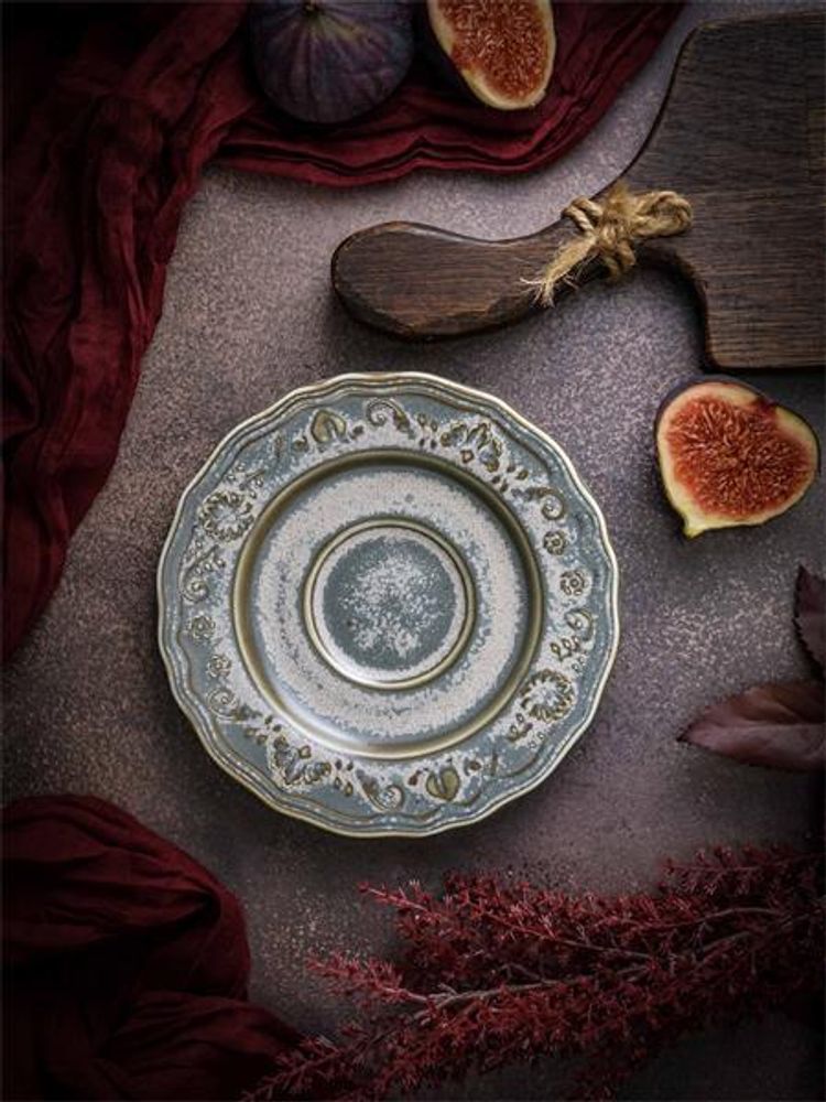 Блюдце d 15 см h 1,8 см, фарфор, Vintage (для чашки CDF VN 12)