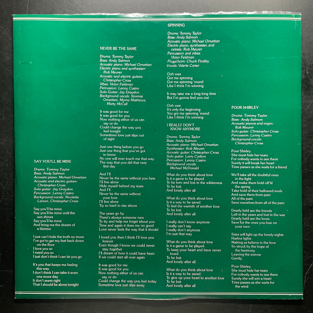 Christopher Cross ‎– Christopher Cross (США 1979г.)