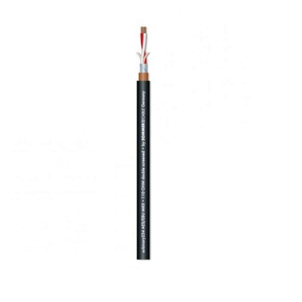 Цифровой кабель Sommer Cable SC-Binary 234 AES/EBU MKII BK