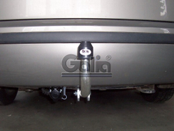 Фаркоп оцинкованный Galia S082A для Skoda Fabia седан/универсал 2000-2014(паспорт и сертификат в комплекте)(без электрики)