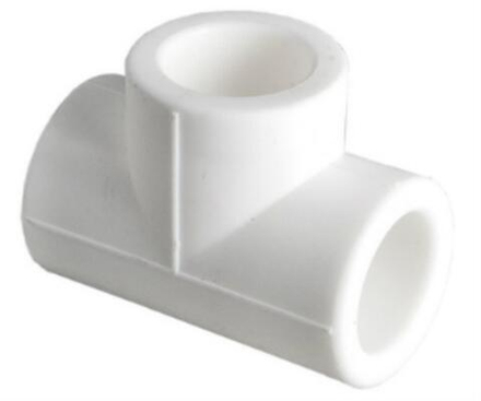 Тройник 25 VALTEC белый