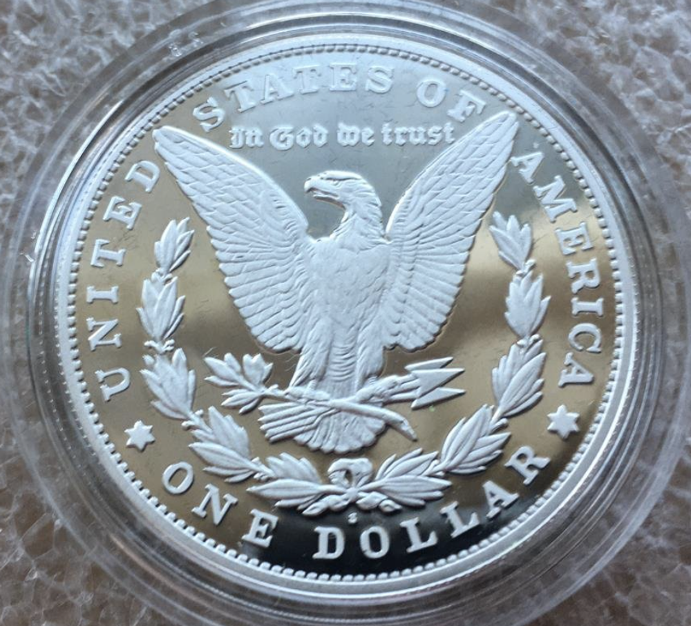 1 доллар Morgan орёл 2023 г двор S