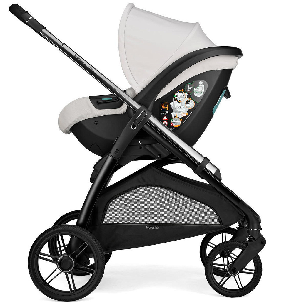 Коляска Inglesina Aptica Darwin i-Size System Quattro 4 в 1 2025 Opal Ivory