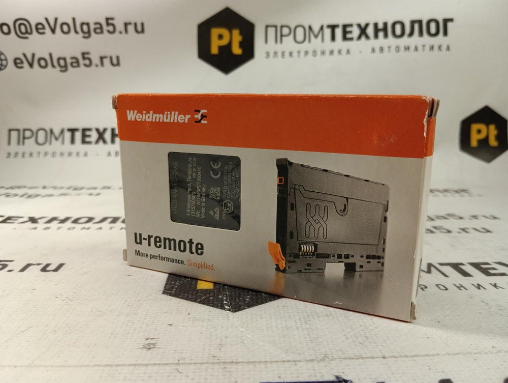 Weidmuller UR20-4AI-RTD-DIAG новое