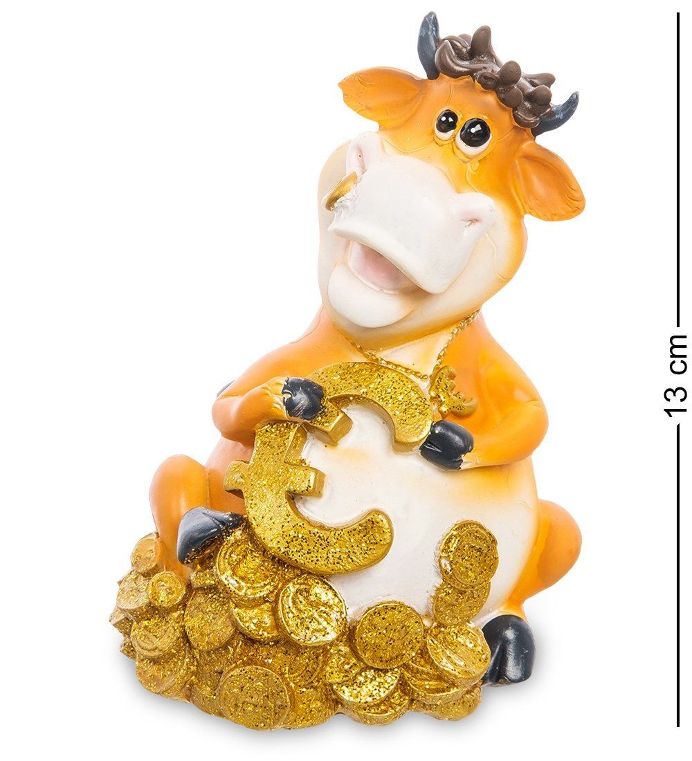 AF-1005/1 Копилка «Денежный Бык» 13 см