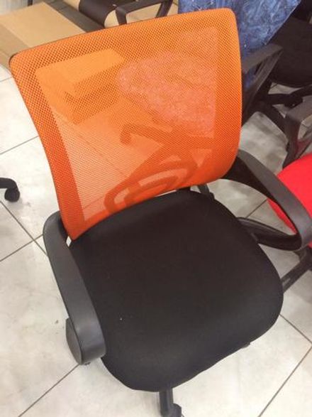 Кресло Премьер-5 (S) сетка оранж.