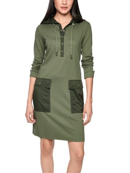 Marc Cain Платье трикотажное с нейлоновыми элементами