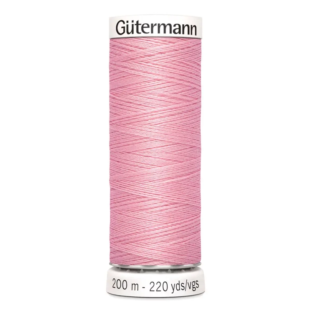 Нить Sew-All 200 м, Gutermann, 043 бледно-розовый