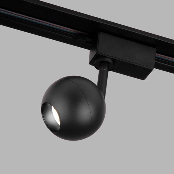 Трековый светодиодный светильник Elektrostandard Ball черный 8W 4200K LTB76 a053741