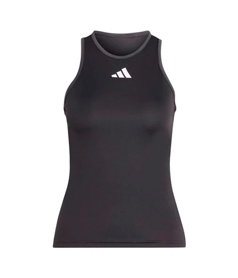Топ для падел Adidas Club Tank Женский Чёрный | Спортивная майка