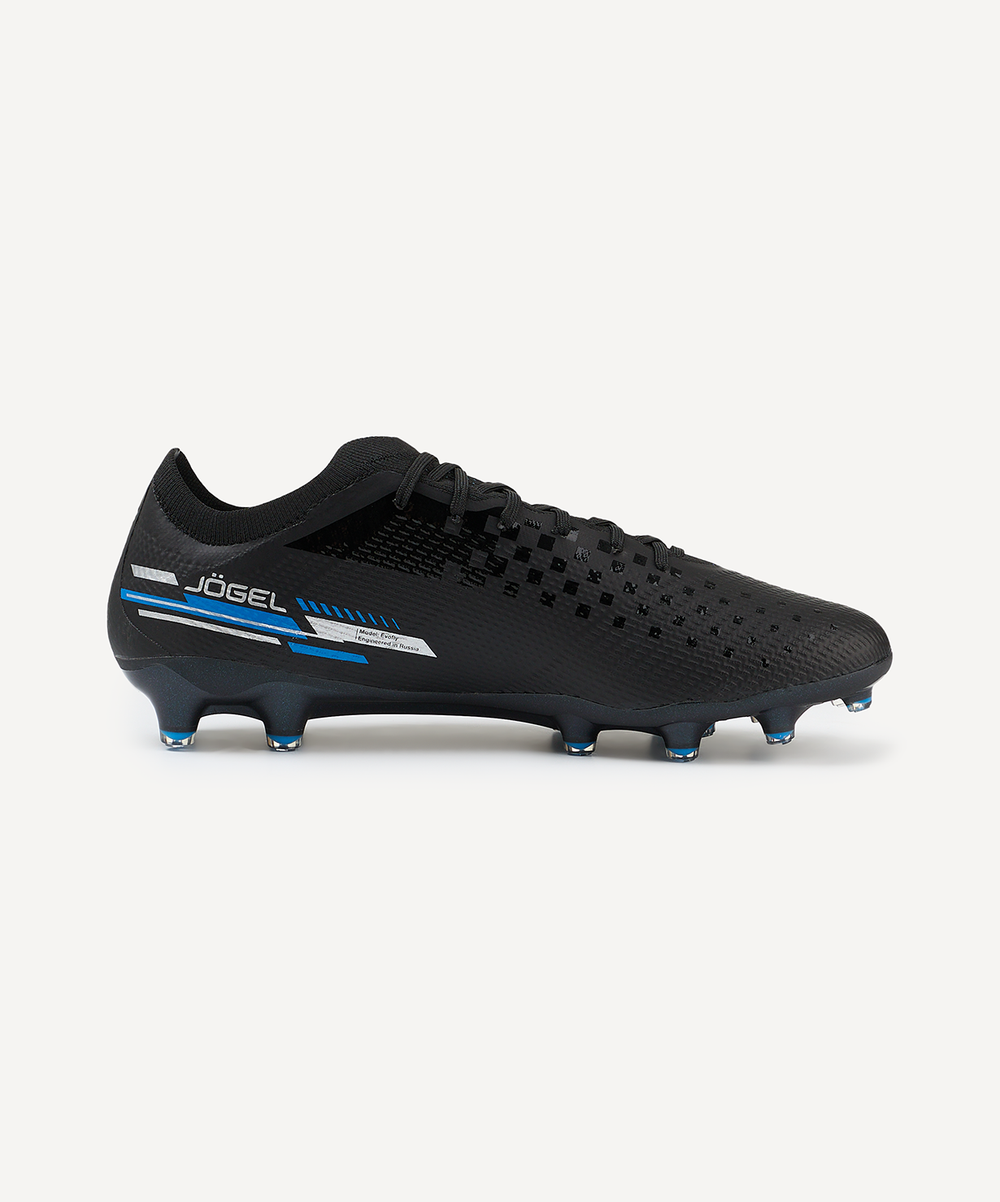 Бутсы футбольные Evofly FG Pro Black/blue