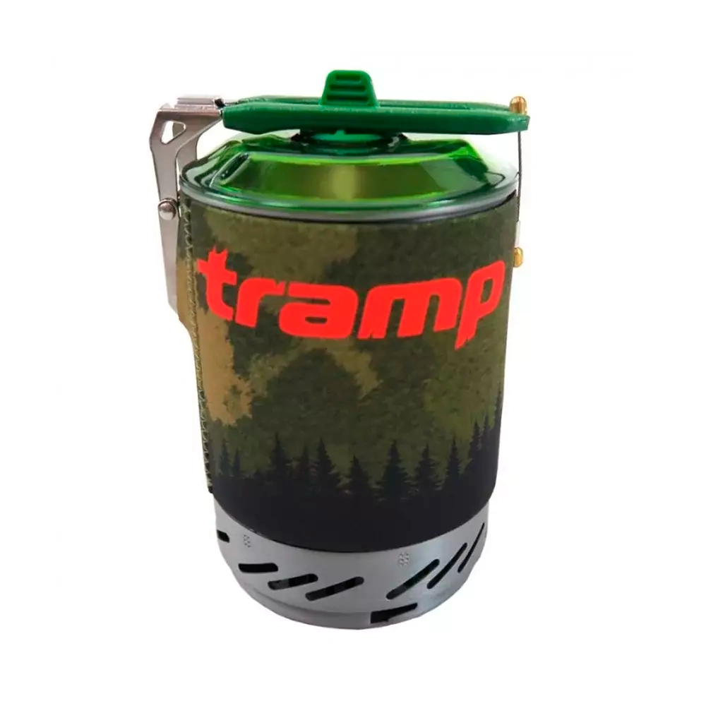 Система приготовления пищи газовая Tramp TRG-049 0.8л, Olive