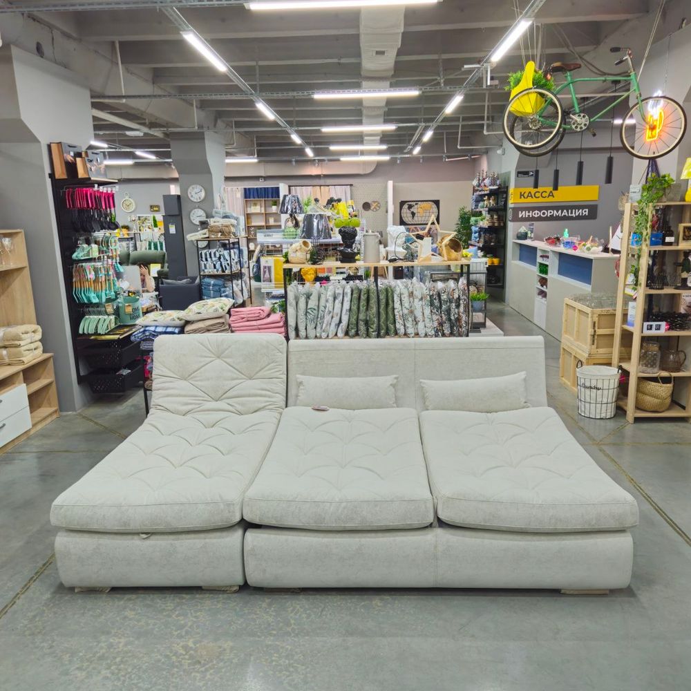 Диван Грейс-1 с оттоманкой, ДиСави, г.Орск (Elza-12)