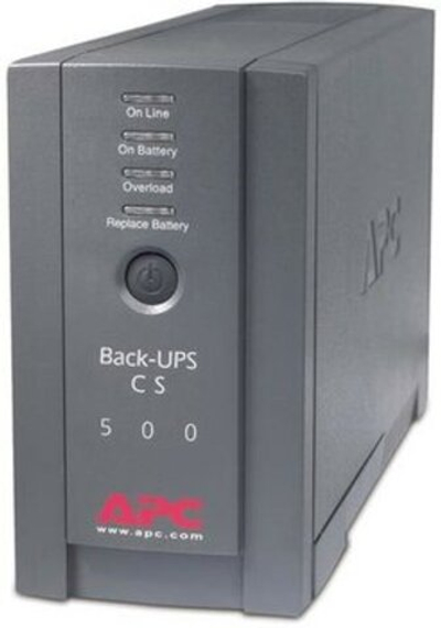 Источники бесперебойного питания APC Back-UPS BK500BLK