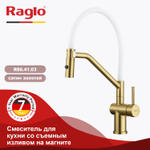 Смеситель для кухни со съемным изливом на магните RAGLO R86.41.03