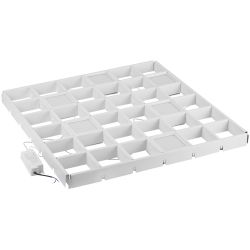 Светильник светодиодный ЭРА Грильято SPO-646-3-4K-W6 36Вт 4000К 89х89мм Домино 100х100 белый 6 кубиков драйвер | Светильники с внутренним драйвером