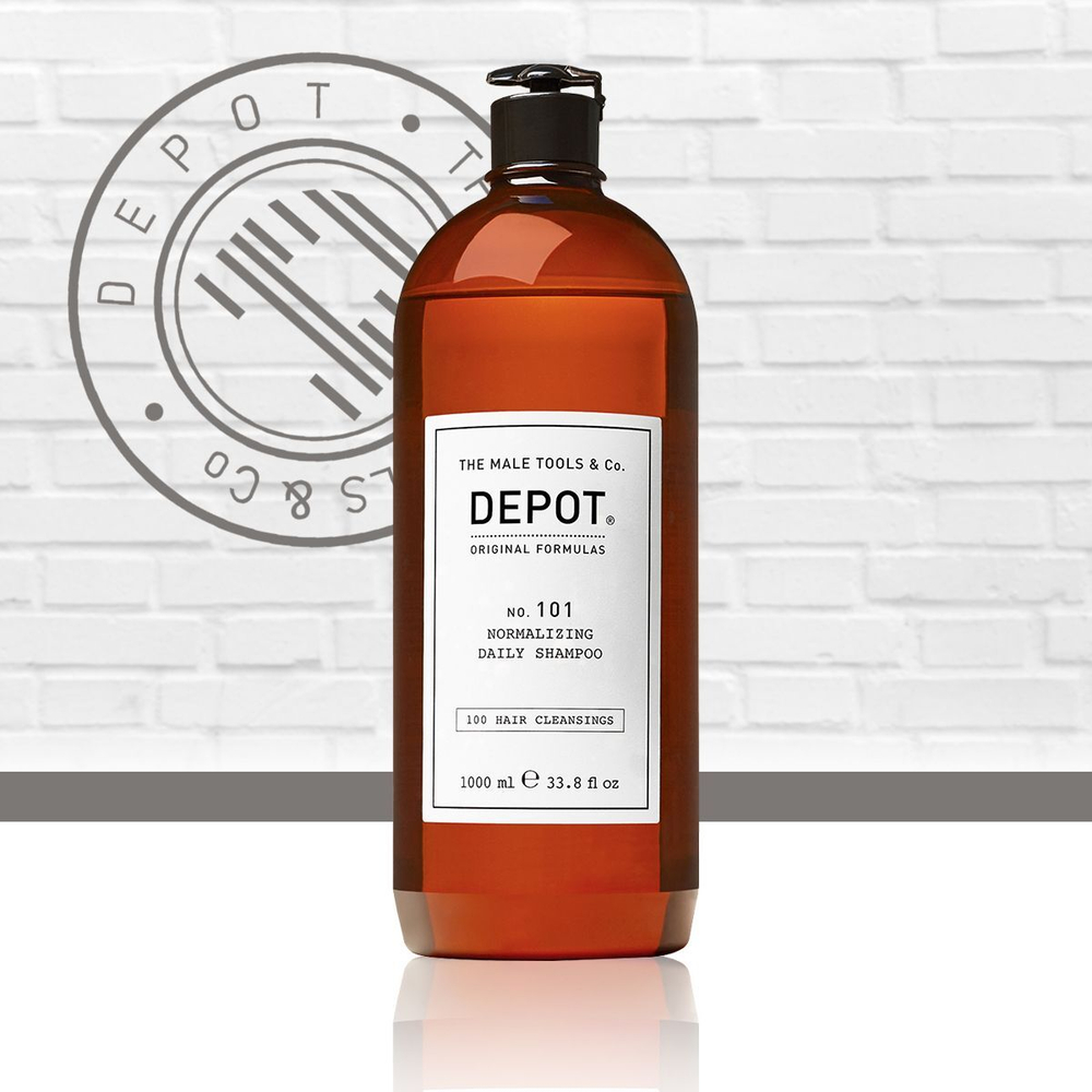 Шампунь  Depot   101 - для регулярного ухода за нормальными волосами,1000 ml