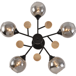 Люстра Rivoli Elouisa 9181-305 5 х Е27 60 Вт модерн | Rivoli