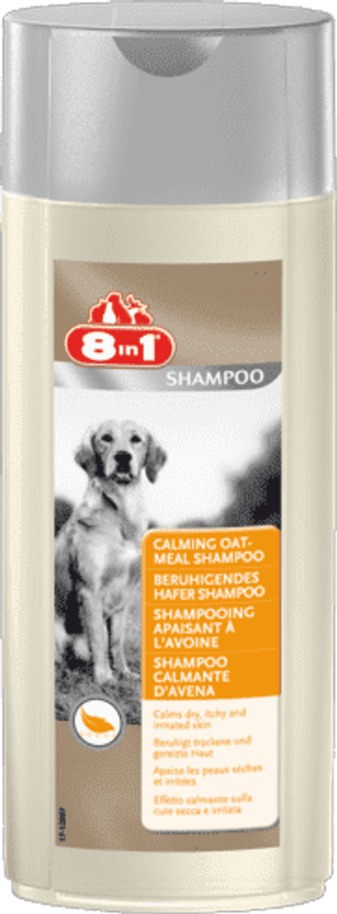 8 IN 1 EU Natural Oatmeal Shampoo  Шампунь успокаивающий толокняный 250 мл