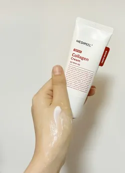 Барьерный крем с коллагеном и пептидами MEDIPEEL Red Lacto Collagen Barrier Cream 80 мл.