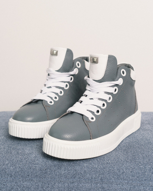 Кеды мужские, арт. 13185, серый