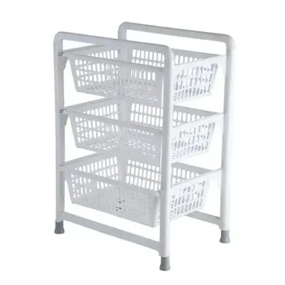 Контейнер для овощей 3-х секц. с выдвижными полками